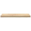 vidaXL Marches d'escalier 4 pcs non trait&eacute; 80x25x2cm bois ch&ecirc;ne massif