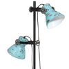 vidaXL Lampadaire 25 W bleu d&eacute;lav&eacute; 25x25x90/140 cm E27