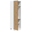 vidaXL Armoire r&eacute;frig&eacute;r&eacute;e "Lyon" Ch&ecirc;ne artisanal 60 x 57 x 207 cm Bois d'ing&eacute;nierie