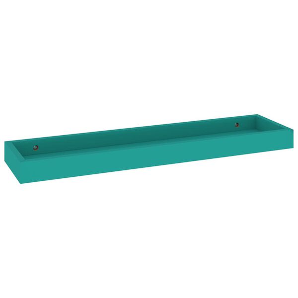 vidaXL &Eacute;tag&egrave;res murales Loggia 2 pcs Bleu 60x15x4 cm MDF