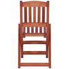 vidaXL Chaises &agrave; manger pour enfants lot de 2 Bois d'eucalyptus