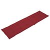 vidaXL Chaise longue d'ext&eacute;rieur repose-pied et coussin Acacia solide