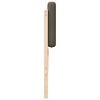 vidaXL T&ecirc;te de lit capitonn&eacute;e Marron et Taupe 135 cm Pin massif