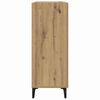 vidaXL Buffet Ch&ecirc;ne artisanal 69,5 x 34 x 90 cm Bois d'ing&eacute;nierie