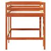 vidaXL Lit mezzanine d'enfants sans matelas avec &eacute;chelle 80x200 cm