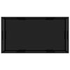 vidaXL Table basse Noir 120x60x35 cm Verre tremp&eacute;