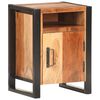 vidaXL Table de chevet 40x35x55 cm Bois d'acacia massif
