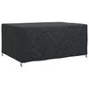 vidaXL Housse pour meubles Uni Noir 240 x 160 x 100 cm 420D