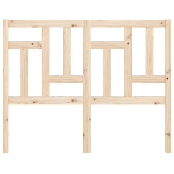 vidaXL T&ecirc;te de lit 165,5x4x100 cm Bois massif de pin