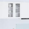 vidaXL Armoire suspendue Blanc 40 x 31 x 80 cm Bois d'ing&eacute;nierie