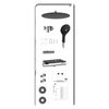 EISL Ensemble de douche de t&ecirc;te et mitigeur thermostatique GRANDE VITA