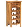vidaXL Casier &agrave; bouteilles 40x30x80 cm Bois d'acacia massif