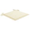 vidaXL Chaises de jardin avec coussins lot de 8 Bois d'acacia solide