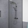 CORNAT Syst&egrave;me de douche de t&ecirc;te NOIR STYLE Noir