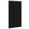 vidaXL Store V&eacute;nitien R&eacute;glable Noir 213 x 110 cm PVC