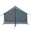 vidaXL Tente de camping 2 personnes bleu imperméable