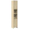 vidaXL Ensemble de meubles de salle de bain 3 pcs ch&ecirc;ne sonoma