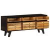 vidaXL Meuble TV Bois de manguier massif 120x30x50 cm