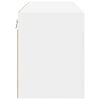 vidaXL Armoire de cuisine Blanc 80 x 31 x 40 cm Bois d'ing&eacute;nierie
