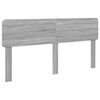 vidaXL Cadre de lit Gris Sonoma 180 x 200 cm Pin massif
