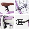 vidaXL V&eacute;lo pour Enfants 18 Pouces pour les 5-7 ans Pourpre