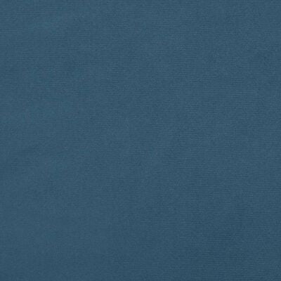 vidaXL Têtes de lit 4 pcs Bleu foncé 100x5x78/88 cm Velours