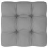 vidaXL Salon de jardin 6 pcs avec coussins Bois de pin massif