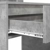 vidaXL Tables de maquillage pour chambre Gris b&eacute;ton 80 x 39,6 x 135 cm