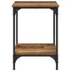 vidaXL Table basse Bois Ancien 40 x 40 x 55 cm Bois d'ing&eacute;nierie