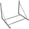vidaXL Porte-pneus pliable Acier galvanis&eacute; Argent&eacute;