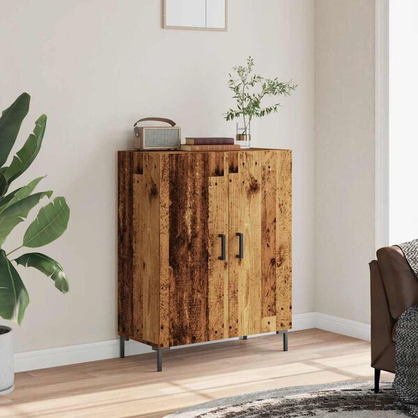 vidaXL Buffet vieux bois 69,5x34x90 cm bois d'ing&eacute;nierie