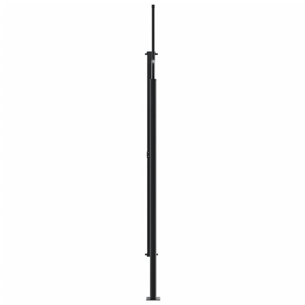 vidaXL Auvent lat&eacute;ral r&eacute;tractable rouge 220x600 cm