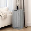 vidaXL Buffet Sonoma gris 30x30x70 cm Bois d'ing&eacute;nierie