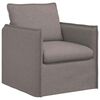vidaXL Canap&eacute; 2 pcs Taupe