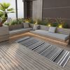 vidaXL Tapis d'ext&eacute;rieur ARAKIL Noir 80x250 cm PP