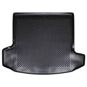 vidaXL Tapis de coffre Noir Caoutchouc