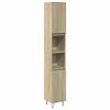 vidaXL Ensemble de meubles de salle de bain 3 pcs ch&ecirc;ne sonoma