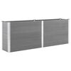 vidaXL Lit sur&eacute;lev&eacute; de jardin 250x50x91 cm WPC Gris
