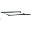 vidaXL Auvent R&eacute;tractable Multicolore 350 x 250 cm Tissu et M&eacute;tal