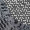 vidaXL Oreiller avec oreiller Gris 60 x 37 x 13 cm Polyester