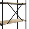 vidaXL &Eacute;tag&egrave;re Ch&ecirc;ne Sonoma 80 x 30 x 146 cm Bois d'ing&eacute;nierie