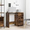 vidaXL Bureau Ch&ecirc;ne fum&eacute; 90x45x76 cm Bois d'ing&eacute;nierie