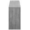 vidaXL Banc &agrave; chaussures Sonoma gris 80x24x45 cm Bois d'ing&eacute;nierie
