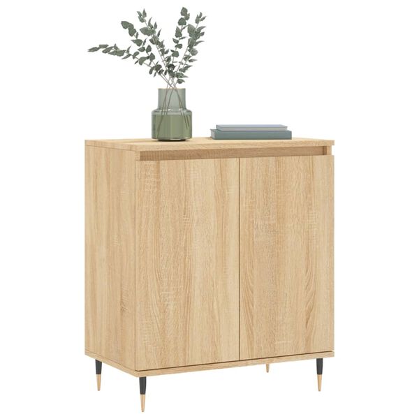 vidaXL Buffet Ch&ecirc;ne sonoma 60x35x70 cm Bois d'ing&eacute;nierie