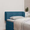 vidaXL Oreille de t&ecirc;te de lit Bleu 40 x 23 x 6 cm Velours