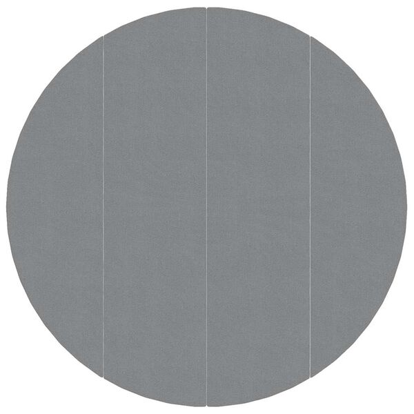 vidaXL B&acirc;che de piscine gris clair &Oslash;428 cm g&eacute;otextile polyester