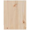 vidaXL Table de chevet 40x30,5x40 cm bois de pin massif