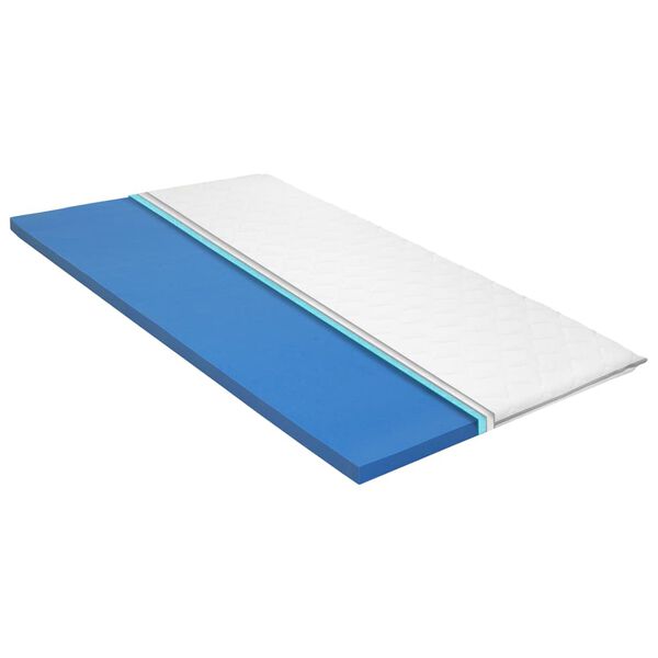 vidaXL Sur-matelas 140 x 200 cm Mousse &agrave; m&eacute;moire de forme Visco 6 cm