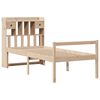 vidaXL Lit biblioth&egrave;que sans matelas 90x200 cm bois de pin massif