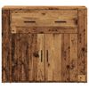 vidaXL Buffet vieux bois 80x33x70 cm bois d'ingénierie